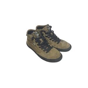 The Lizzie Dirt Black Men’s 6 Womens 7.5  High Top Brown Sneakers VN0A4BX1RQJ